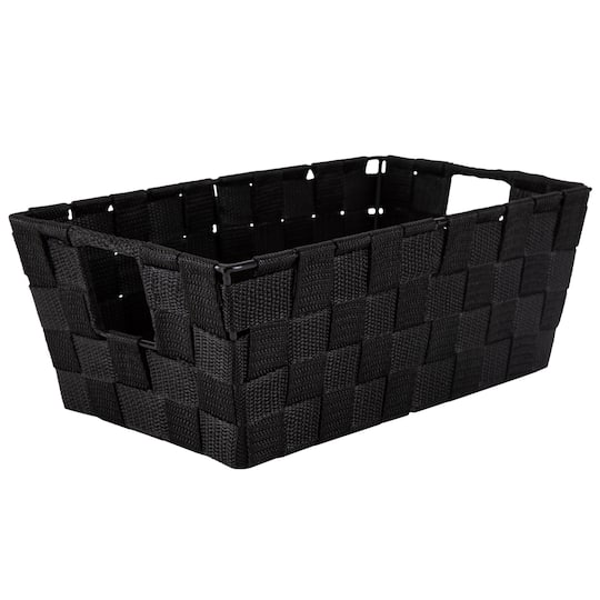Simplify Small Woven Storage Shelf Baskets